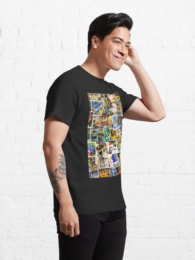 Alternate view of Vintage Horror Classic T-Shirt