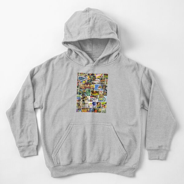 Horror movie collage shops hoodie