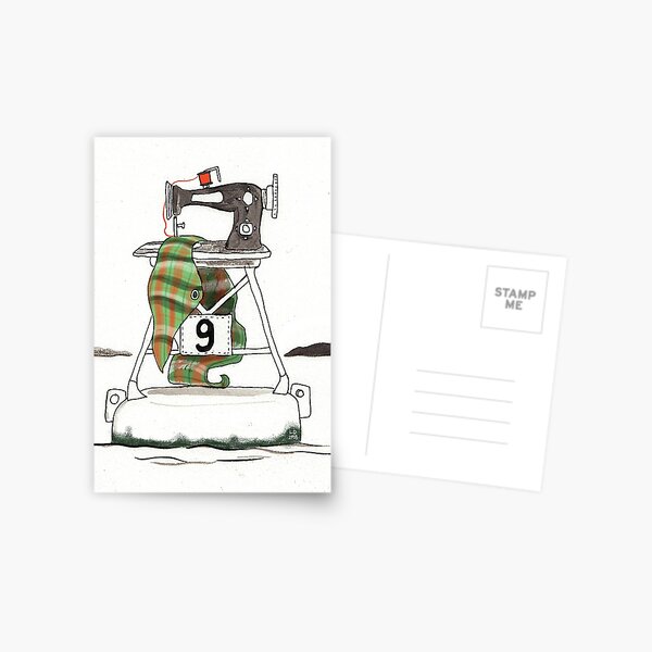Sewing Buoy Postcard