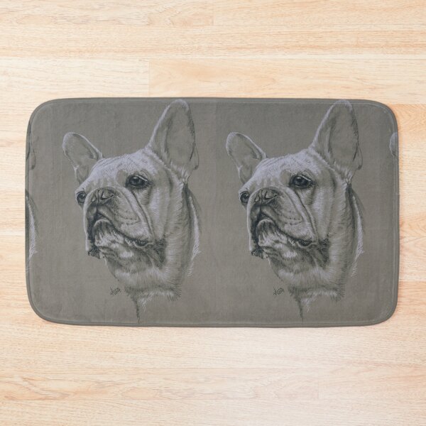 Item preview, French Bulldog Portrait in Graphite designed and sold by BarbBarcikKeith.