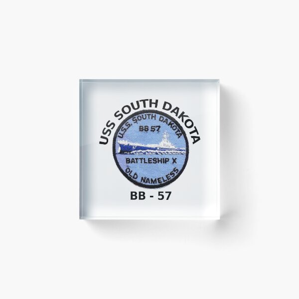 Item preview, USS South Dakota Patch designed and sold by Nikki SpaceStuffPlus.