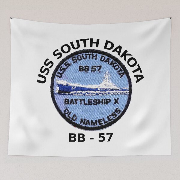 Item preview, USS South Dakota Patch designed and sold by Nikki SpaceStuffPlus.