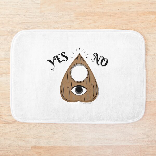 Ouija Yes No Bath Mat