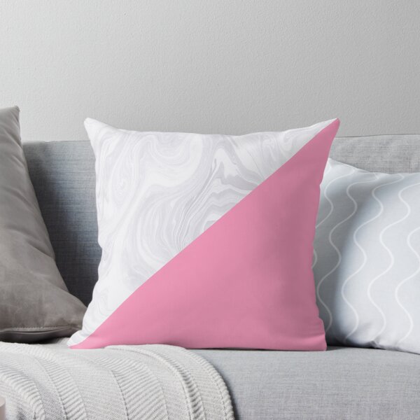 Item preview, Minimalist Girly Pink Marble Abstract Geometric designed and sold by Julie Erin Designs.