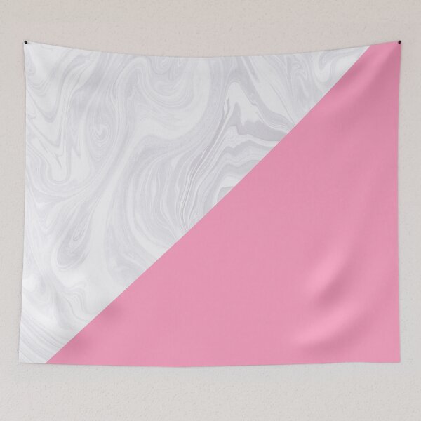 Item preview, Minimalist Girly Pink Marble Abstract Geometric designed and sold by Julie Erin Designs.
