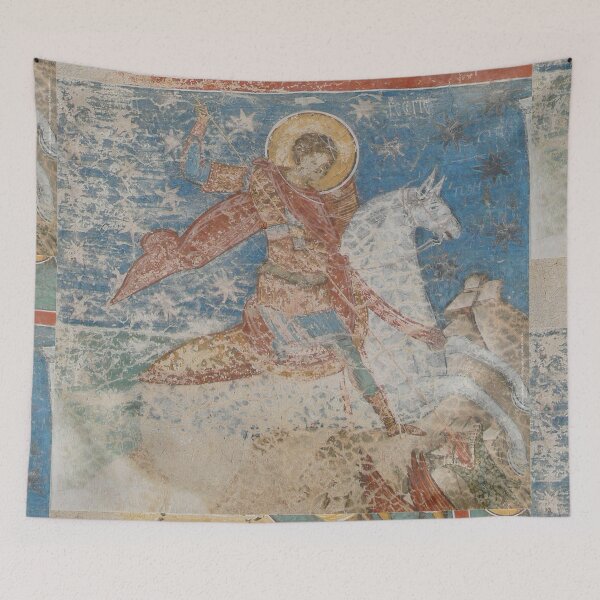 Item preview, Voronet Monastery, Romania - Saint George Knight. Photography by ACCI designed and sold by VanyssaGraphics.