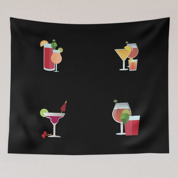 Item preview, Four Fruity Cocktails designed and sold by Designs24U.