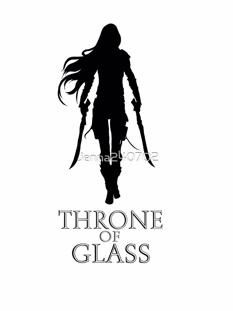 Throne Of Glass Cover Silhouette T Shirt By Jenna240702 Redbubble