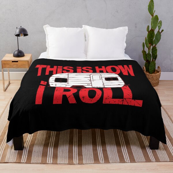 Item preview, This How I Roll RV Camper Summer print designed and sold by tronictees.