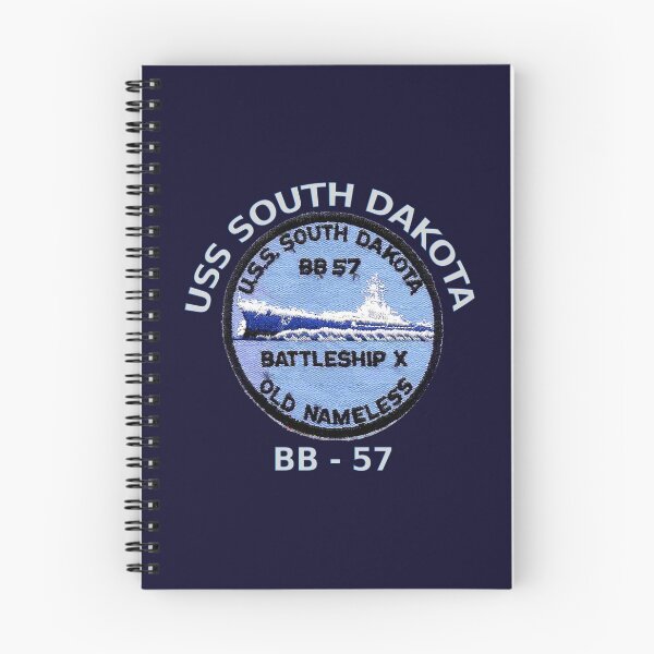 Item preview, USS South Dakota Patch for Dark Colors designed and sold by Nikki SpaceStuffPlus.