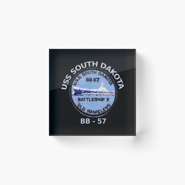 Item preview, USS South Dakota Patch for Dark Colors designed and sold by Nikki SpaceStuffPlus.