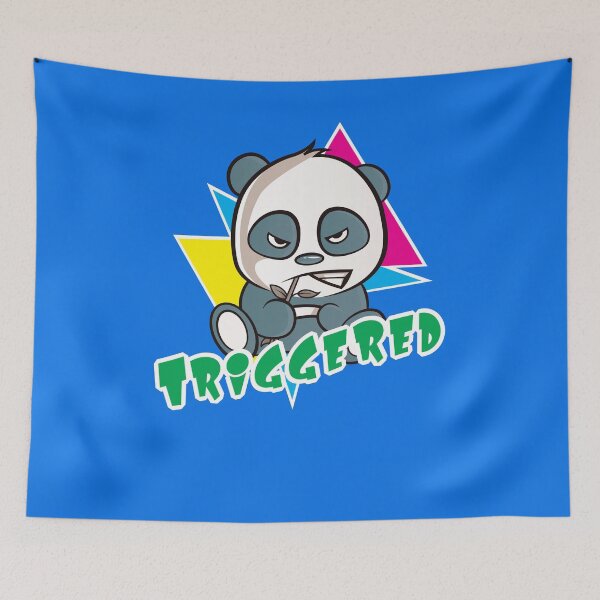 Item preview, Triggered Angry Panda designed and sold by TheCrazyBear.