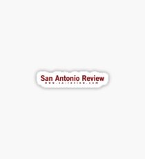 San Antonio Review with URL Sticker