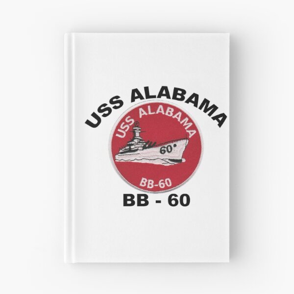 Item preview, USS Alabama (BB-60) Crest designed and sold by Nikki SpaceStuffPlus.