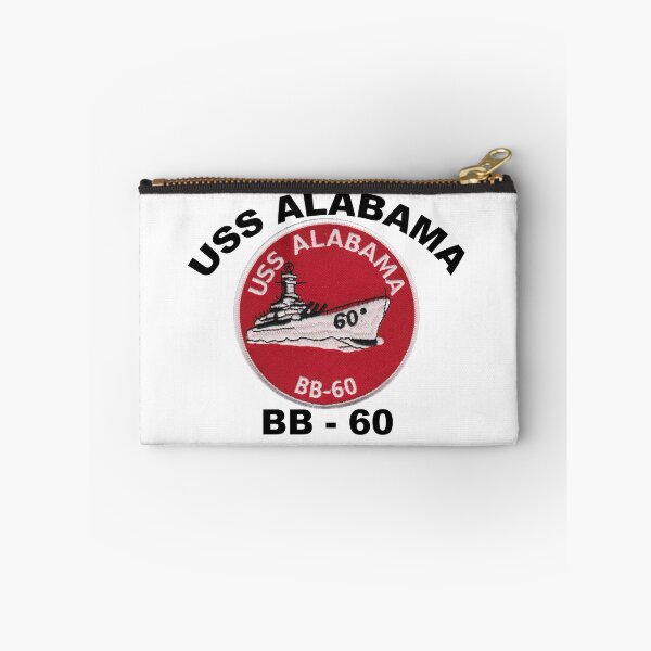 Item preview, USS Alabama (BB-60) Crest designed and sold by Nikki SpaceStuffPlus.