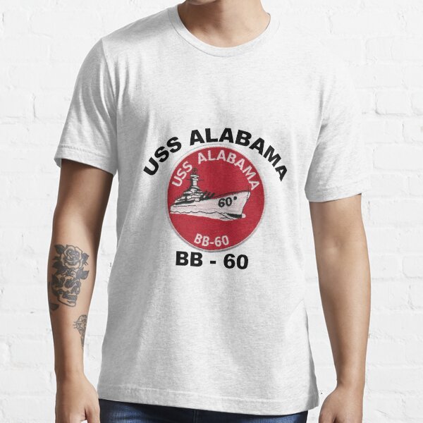 "USS Alabama (BB60) Crest" Tshirt for Sale by Spacestuffplus
