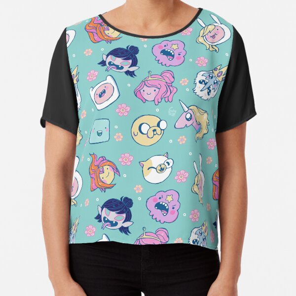 Adventure Time Friends 1 Chiffon Top