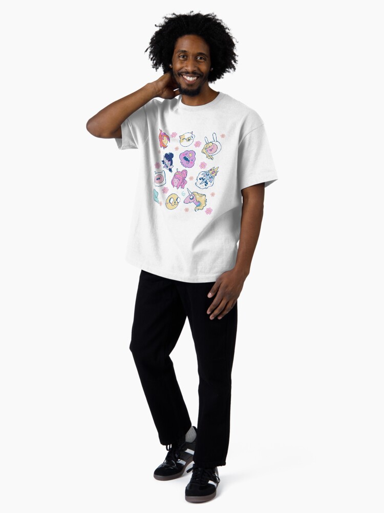 Thumbnail 4 von 7, Oversized T-Shirt, Abenteuer Zeit Freunde 1 designt und verkauft von DajonAcevedo.