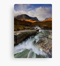 Scotland: Autumn in Glencoe Canvas Print