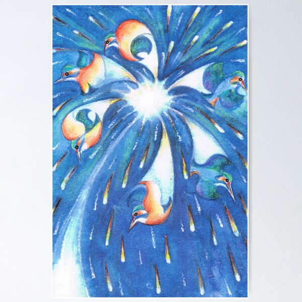 Item preview, Young Kingfishers designed and sold by exvista.