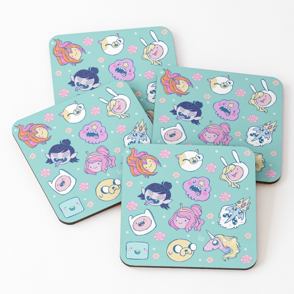 Adventure Time Friends 1 Coasters (Set of 4)