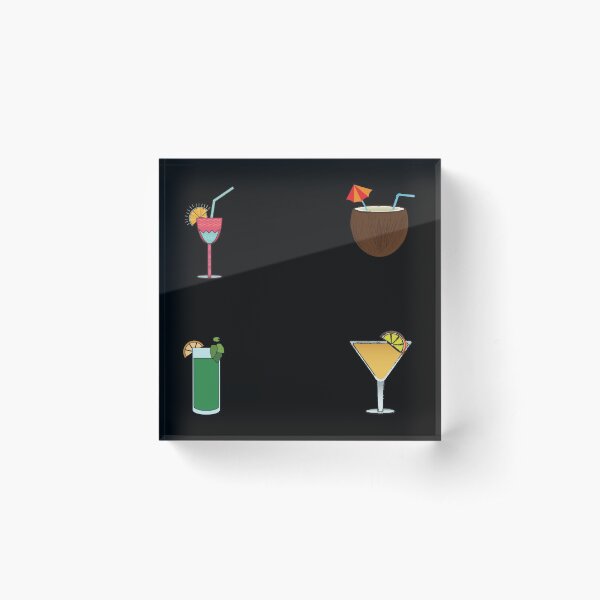 Item preview, Four Summer Cocktails designed and sold by Designs24U.