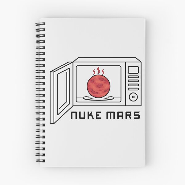 Artikelvorschau, NUKE Mars entworfen und verkauft von leftoverprints.