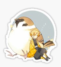 Zenitsu, kimetsu no yaiba Sticker