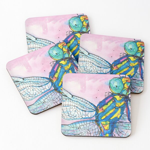 Item preview, Wild and Wonderful Dragonfly Ink drawing designed and sold by Kyleacharisse.