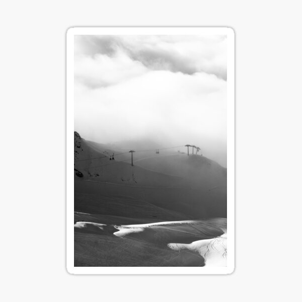 Above & beyond the Mountains tops Sticker