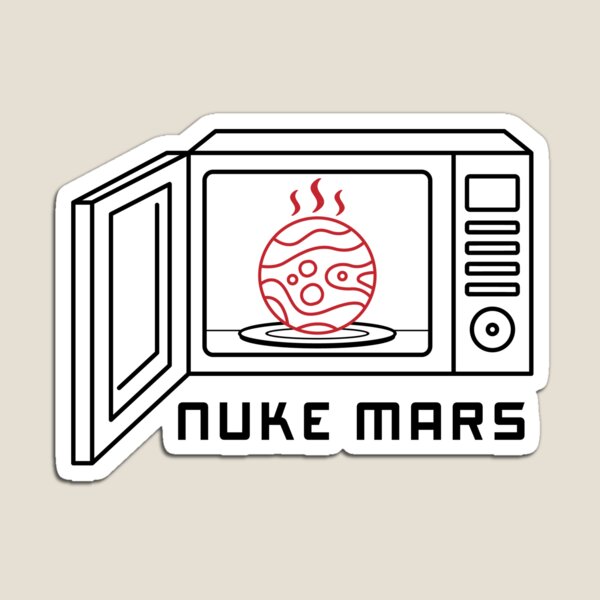 Artikelvorschau, NUKE Mars v2.0 entworfen und verkauft von leftoverprints.