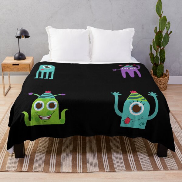 Item preview, Four Cute Monsters designed and sold by Designs24U.