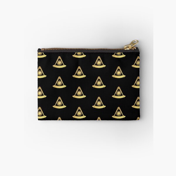 Item preview, Freemason Pattern Gold Black Square & Quadrant Masonic Past Master designed and sold by MasterMasonMade.