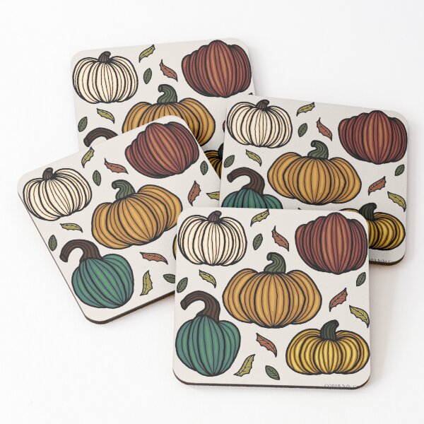 Item preview, Pumpkins designed and sold by WyrdandWoven.
