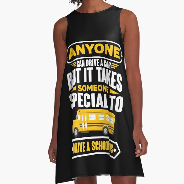 Anyone Can Drive Drivers Gifts Funny School Bus Driver Shirt - TeeUni