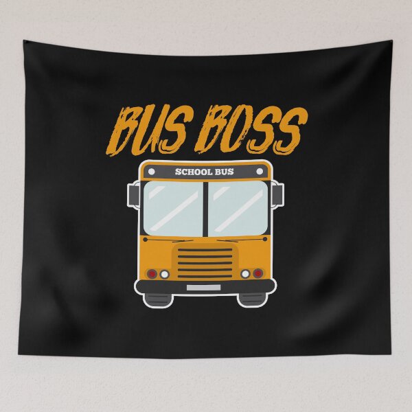 Item preview, Bus Boss Funny School Bus Driver graphic For Bus Drivers designed and sold by sabertronics.