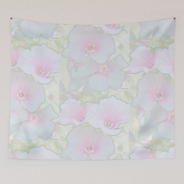 Item preview, Lavatera Blossoms  designed and sold by Sandra Foster.