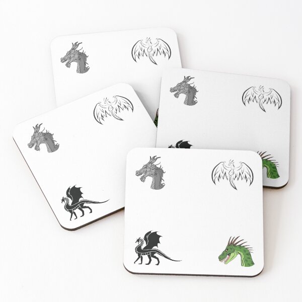 Item preview, Four Mythical Dragons designed and sold by Designs24U.