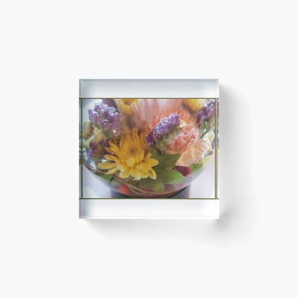 Item preview, Flower Aquarium Bubbles And All designed and sold by Sandra Foster.
