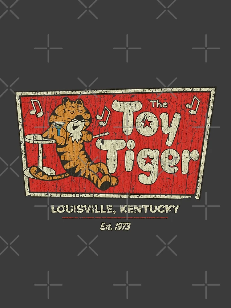 The Toy Tiger - Louisville, KY (Neon Sign) Sticker for Sale by dcollin4444