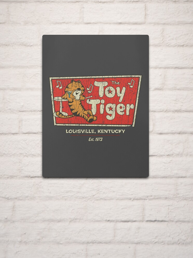 The Toy Tiger - Louisville, KY (Neon Sign) Sticker for Sale by dcollin4444