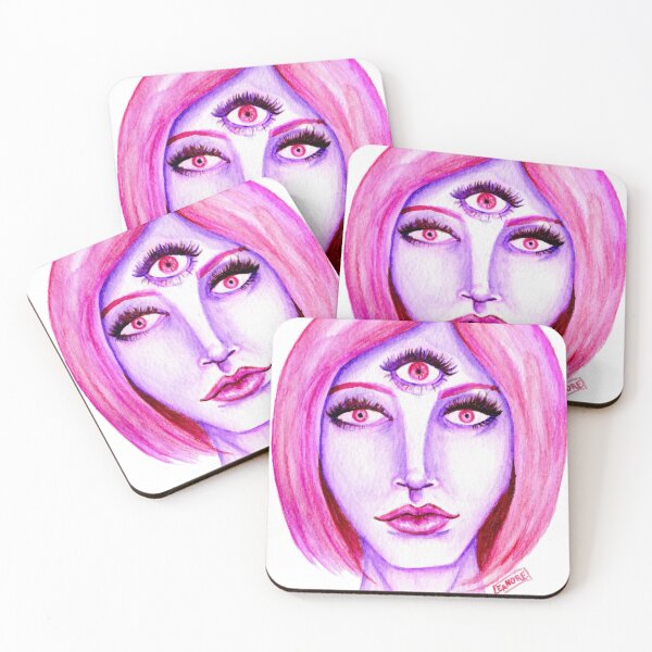 Item preview, Pink Hair, Purple Skin designed and sold by Leanore.