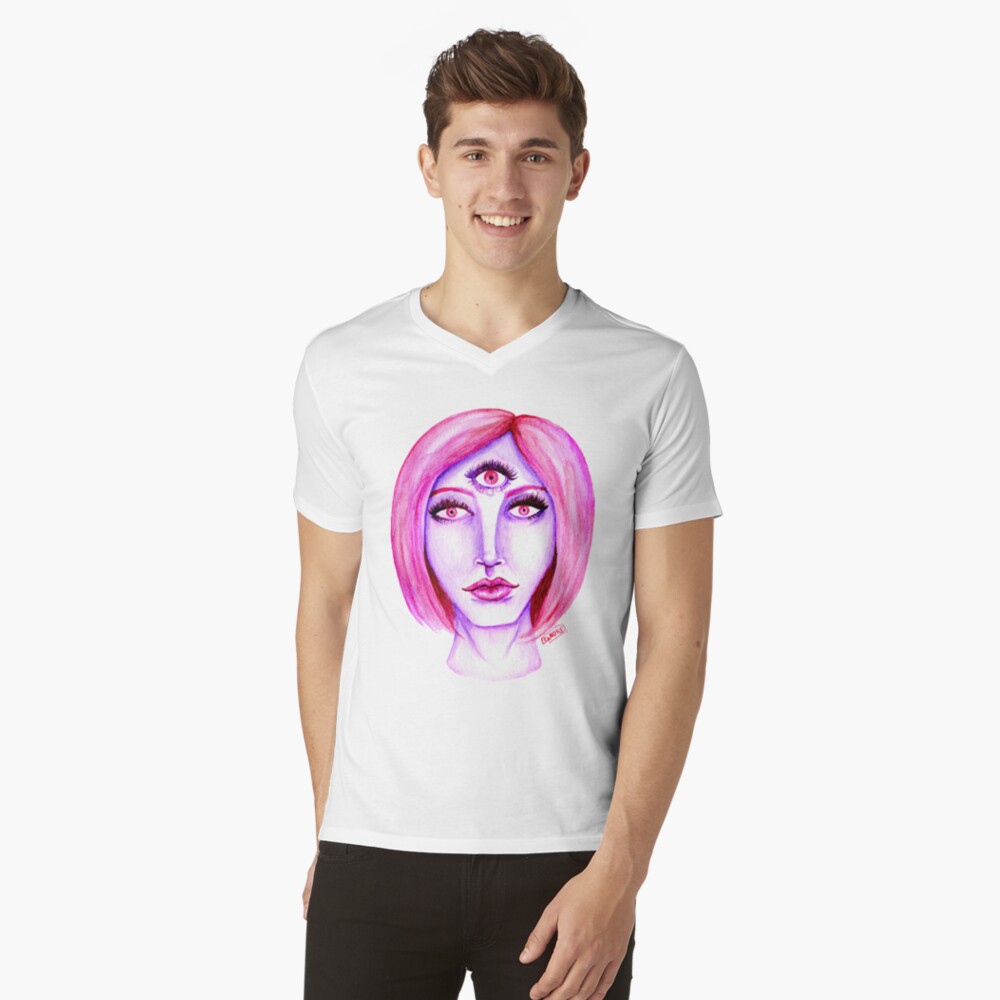 Item preview, V-Neck T-Shirt designed and sold by Leanore.