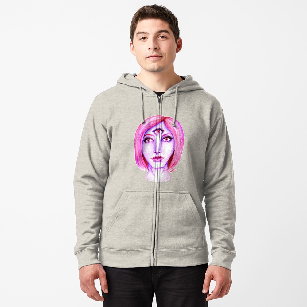 Item preview, Zipped Hoodie designed and sold by Leanore.