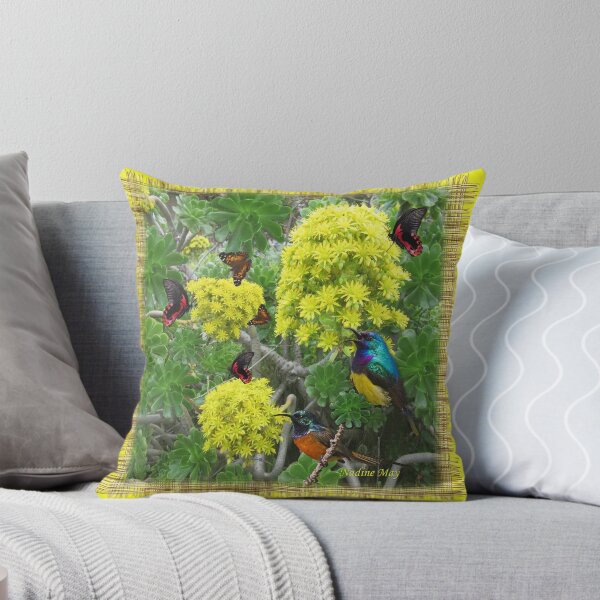 Item preview, Aeonium succulents in flower designed and sold by NadineMay.