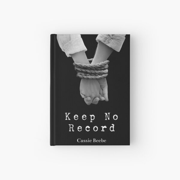 "Keep No Record" Original Book Cover Hardcover Journal