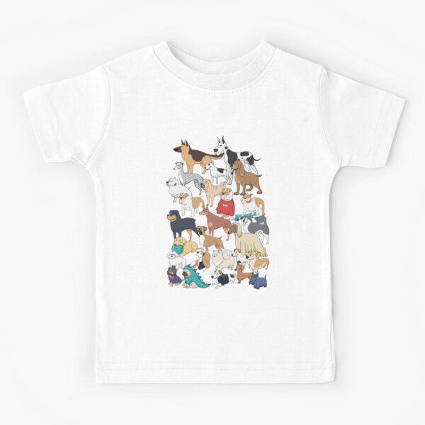 Dogs of the World Kids T-Shirt