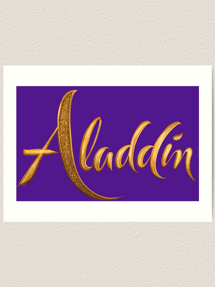 Aladdin the Broadway Musical - Logo Metal Water Bottle - Aladdin the  Musical