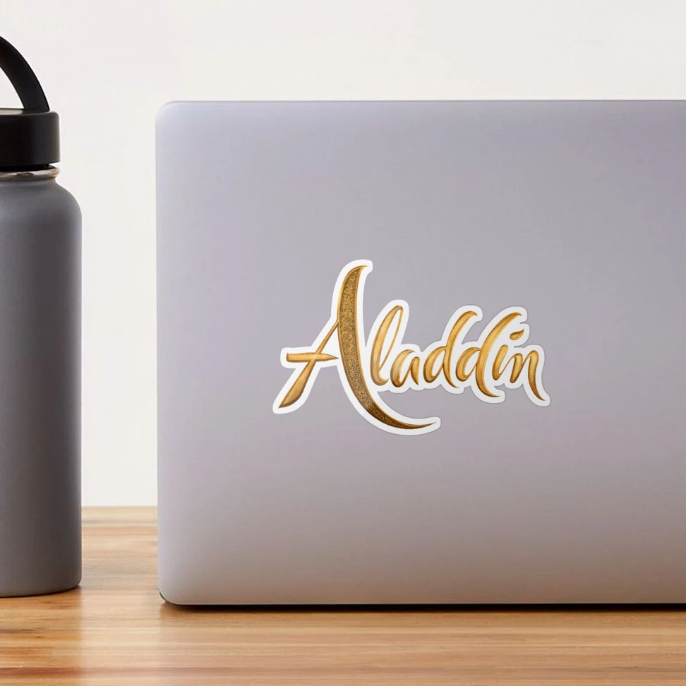Aladdin Logo Tumblr Bottle
