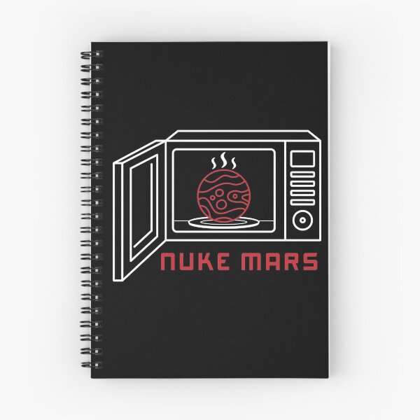 Aperçu de l'œuvre NUKE Mars v2.2 créée et vendue par leftoverprints.